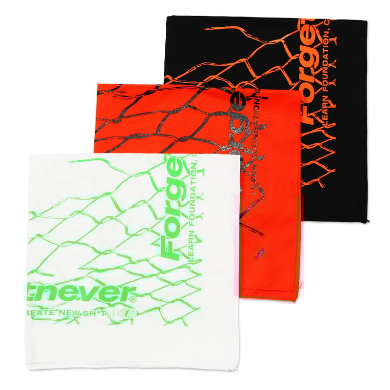 BREAK THE RULE BANDANA (ORANGE) | FORGET NEVER