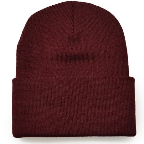 OLD ARCH LOGO BEANIE  (BURGUNDY)