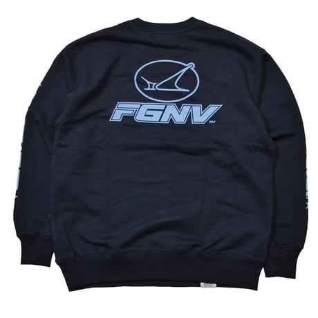 SUW WEAR×FORGET NEVER CLASSIC LOGO SWEAT SHIRTS (NAVY)