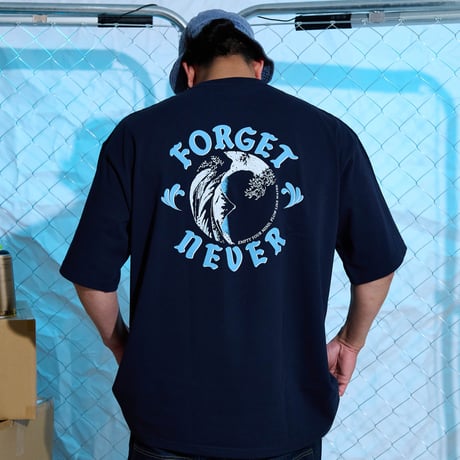 FLOW LIKE WATER T-SHIRTS (NAVY)