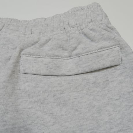 LOGO SWEAT SHORTS (ASH)