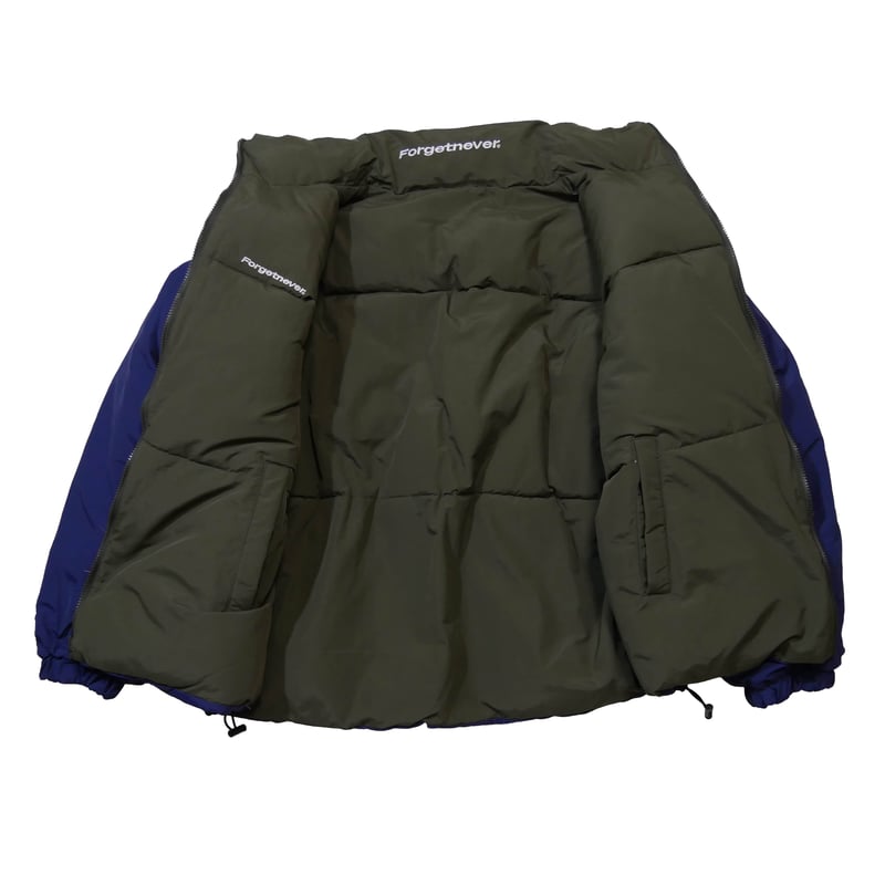 REVERSIBLE INNERCOTTON JACKET (NAVY/KHAKI) | FO