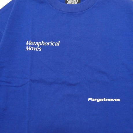 METAPHORICAL MOVES T-SHIRTS"CHAIR"(BLUE)