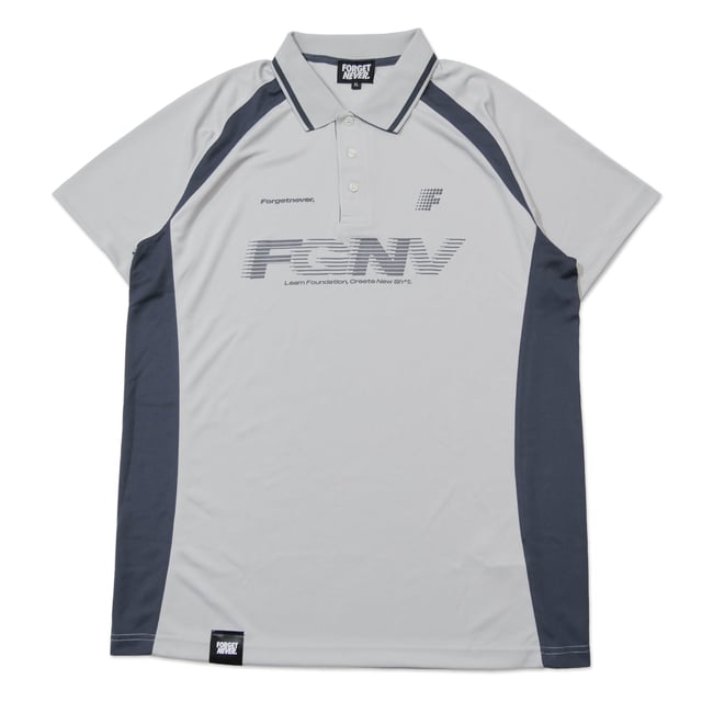 ACTIVE GAME POLO T-SHIRTS (L.GRAY)