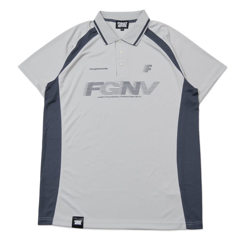 L FCRB FREEZE TECH S/S POLO ポロシャツ グレー