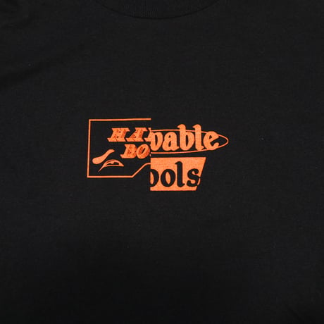 BBOY YU-KI & Taichi SIGNATURE MODEL "HAPPY FOOLS" L/S T-SHIRTS (BLACK)
