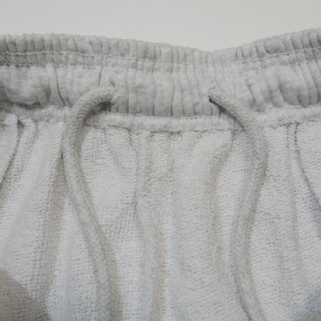 LOGO SWEAT SHORTS (ASH)