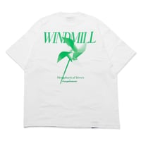 METAPHORICAL MOVES T-SHIRTS"WINDMILL"(WHITE)