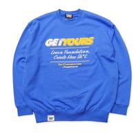 GET YOURS SWEAT SHIRTS(BLUE)