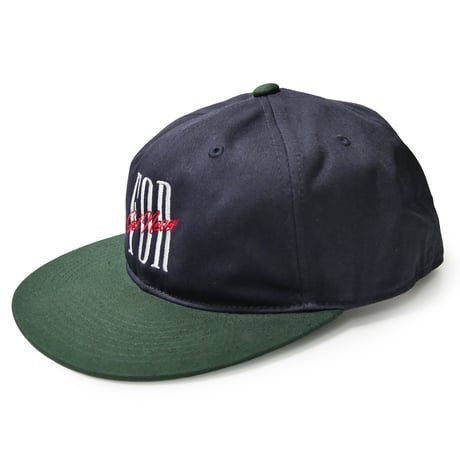 FOR 2TONE 6PANEL CAP(NAVY/D.GREEN)
