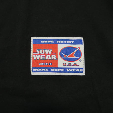 SUW WEAR×FORGET NEVER MOTO LONG SLEEVE T-SHIRTS (BLACK)