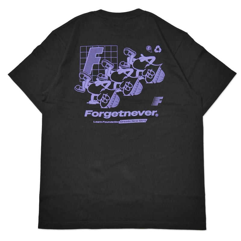 TRI FN BOY T-SHIRTS (BLACK) | FORGET NEVER CLOT