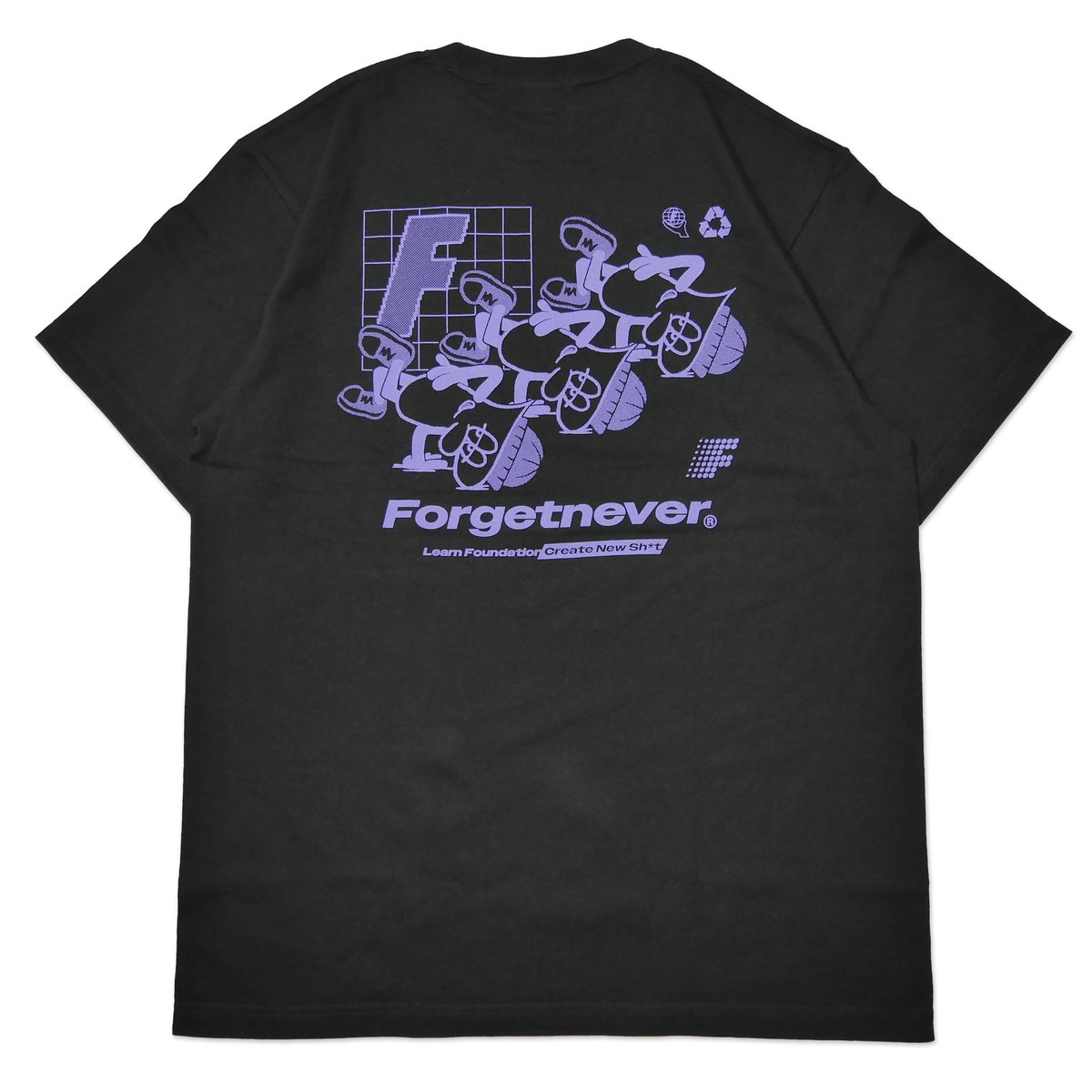 TRI FN BOY T-SHIRTS (BLACK) | FORGET NEVER CLOT