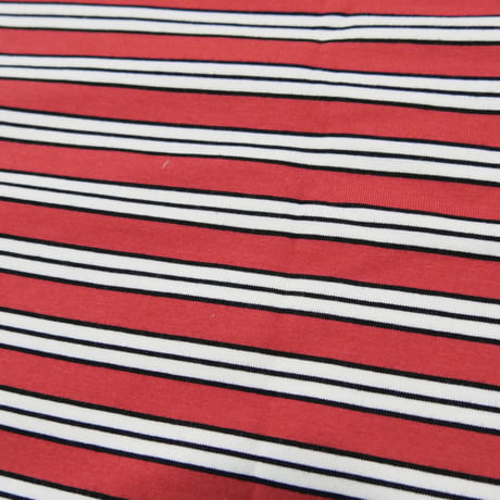 OLD ARCH MULTI BORDER T-SHIRTS (RED)