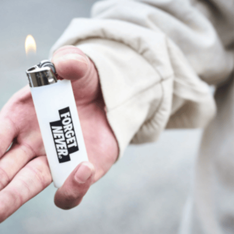 BOX LOGO BIC CIGARETTE LIGHTER 【 BLACK 】
