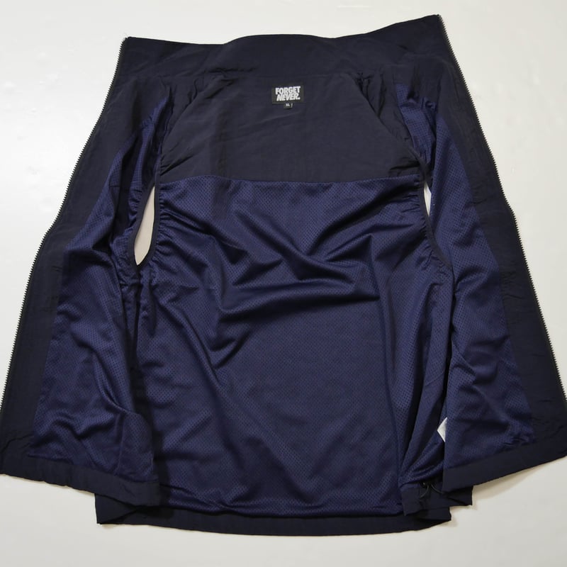 SIDE LOGO NYLON VEST (NAVY) | FORGET NEVER CLOT