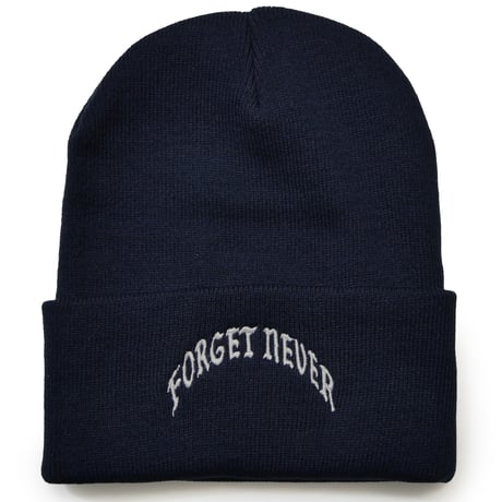 OLD ARCH LOGO BEANIE  (NAVY)