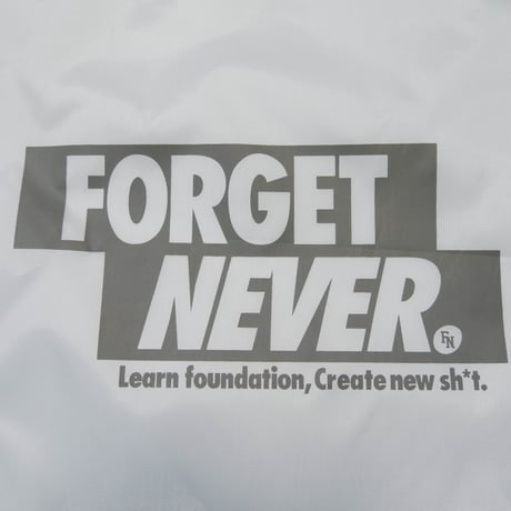 BOX LOGO draw string bag (L.GRAY)