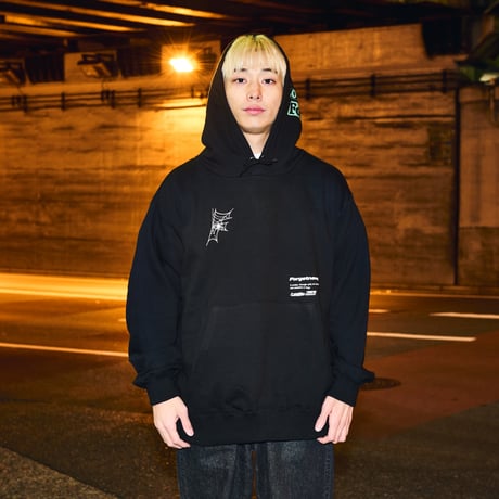 BBOY Taichi SIGNATURE MODEL "Lovable Fools" HOODIE (BLACK)