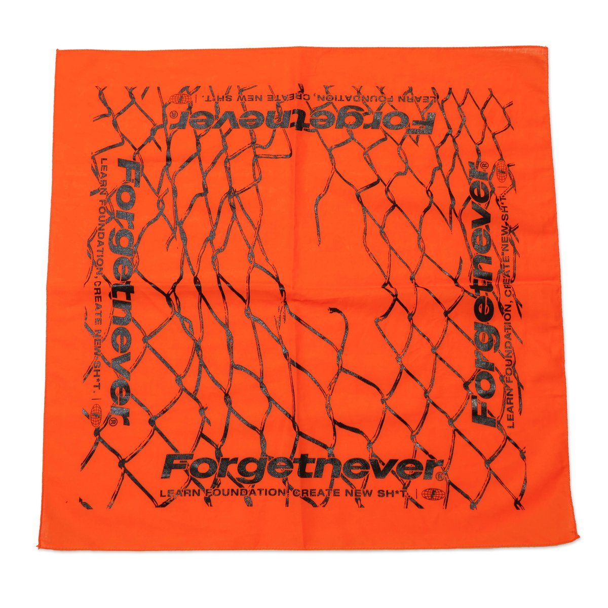 BREAK THE RULE BANDANA (ORANGE) | FORGET NEVER