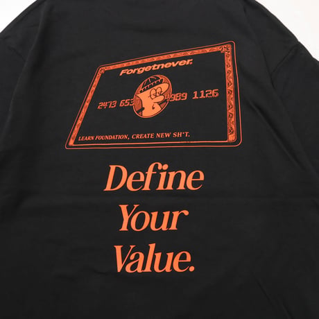 GET YOURS T-SHIRTS(BLACK)