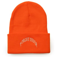 OLD ARCH LOGO BEANIE  (ORANGE)