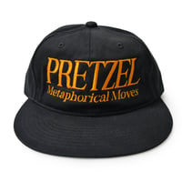 METAPHORICAL MOVES 6PANEL CAP"PRETZEL"(BLACK)