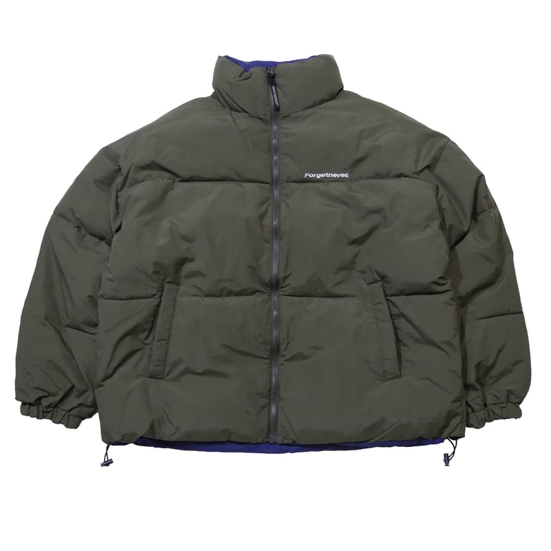 REVERSIBLE INNERCOTTON JACKET (NAVY/KHAKI) | FO