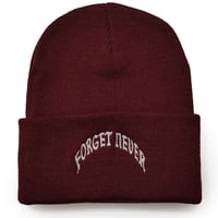 OLD ARCH LOGO BEANIE  (BURGUNDY)