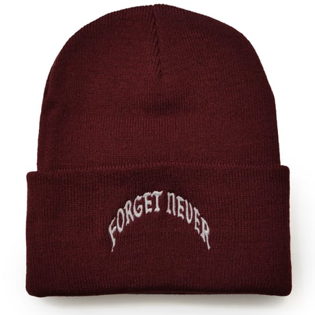 OLD ARCH LOGO BEANIE  (BURGUNDY)
