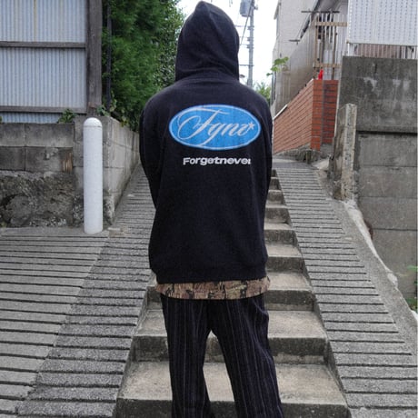 CLASSIC MOTOR LOGO HOODIE (BLACK)