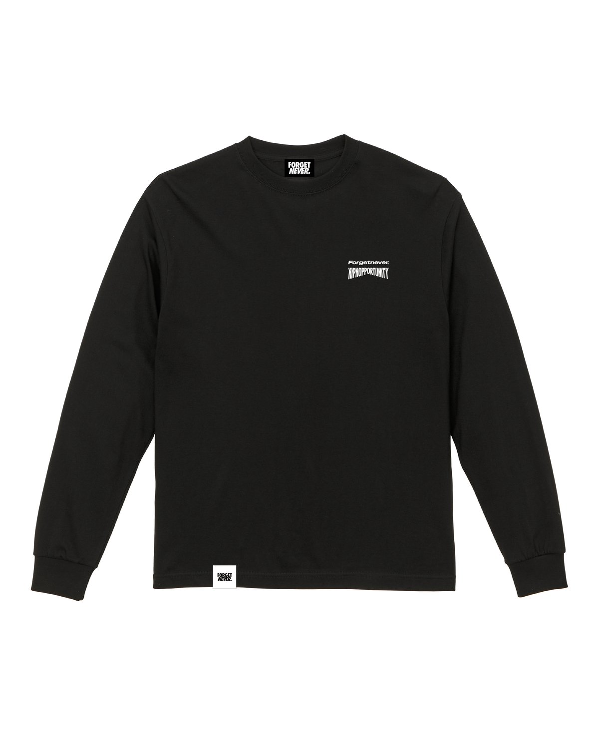 HIPHOPPORTUNITY × FORGET NEVER COLLABO L/S T-SH