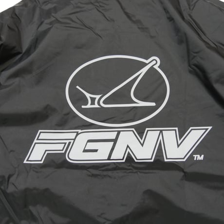 SUW WEAR×FORGET NEVER CLASSIC LOGO COACH JACKET (BLACK)