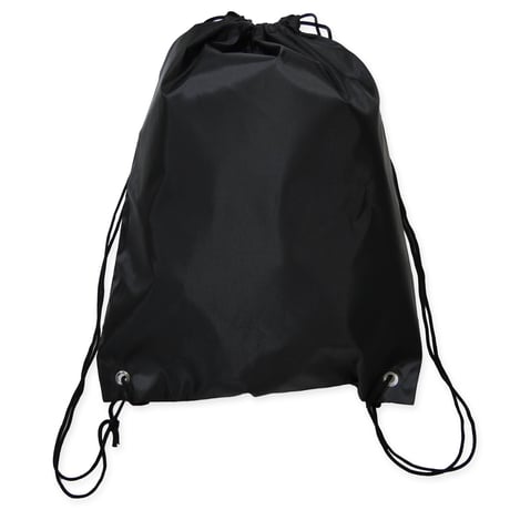 FLAG POINT x FORGET NEVER / LINE LOGO draw string bag (BLACK)