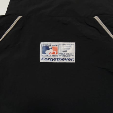 REFLECTIVE TRACK JACKET (BLACK)