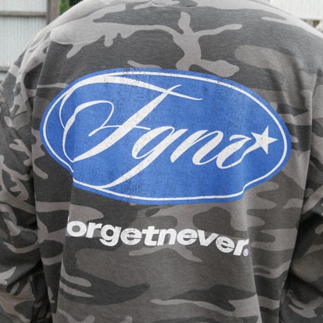 CLASSIC MOTOR LOGO CAMO L/S T-SHIRTS (BLACK CAMO)