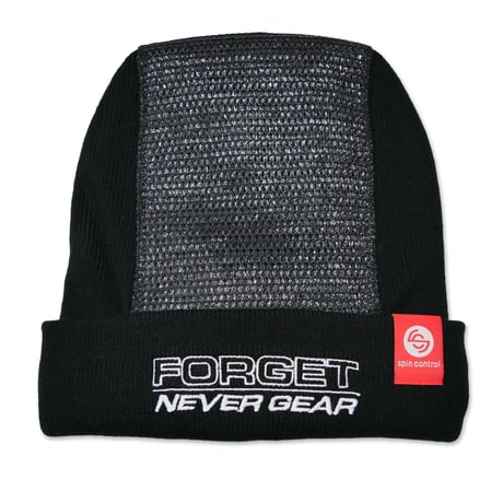 FGNV×SPIN CONTROL SPIN KNIT CAP (BLACK)