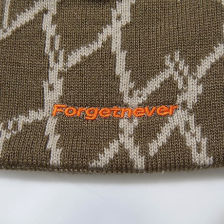 BREAK THE RULE BEANIE (BROWN)