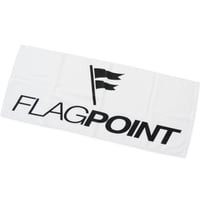 FLAG POINT / LOGO FACE TOWEL (WHITE)