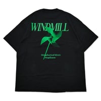 METAPHORICAL MOVES T-SHIRTS"WINDMILL"(BLACK)
