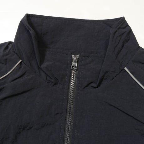 SIDE LOGO NYLON VEST (NAVY)