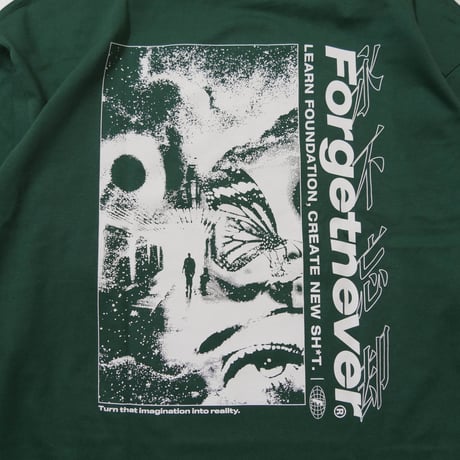 永不忘却 L/S T-SHIRTS (GREEN)