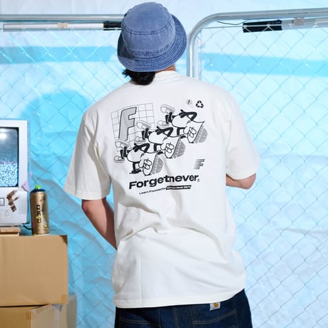 TRI FN BOY T-SHIRTS (IVORY)
