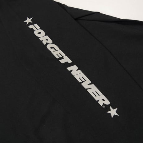 SUW WEAR×FORGET NEVER MOTO LONG SLEEVE T-SHIRTS (BLACK)