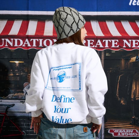 GET YOURS SWEAT SHIRTS(WHITE)