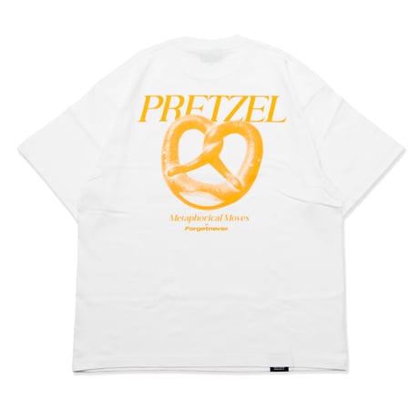 METAPHORICAL MOVES T-SHIRTS"PRETZEL"(WHITE)