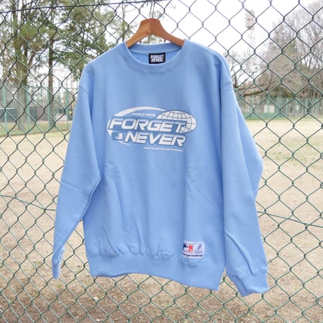 WORLD WIDE SWEAT SHIRTS (DUSTY BLUE)