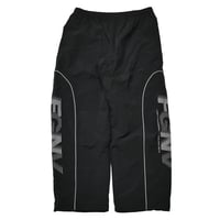 REFLECTIVE TRACK PANTS (BLACK)