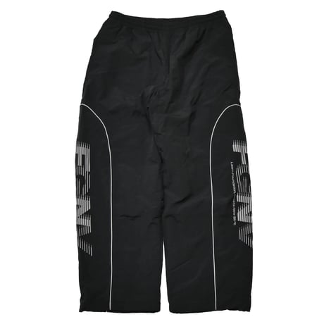 REFLECTIVE TRACK PANTS (BLACK)