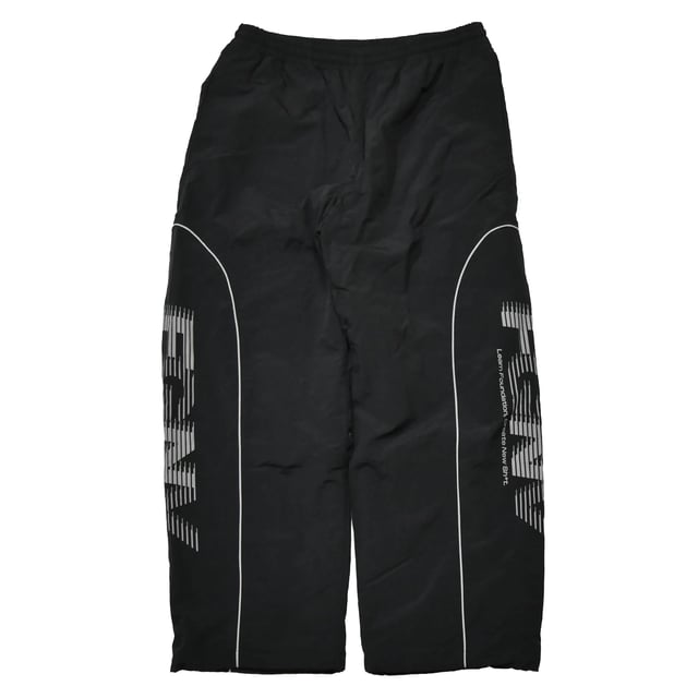REFLECTIVE TRACK PANTS (BLACK)